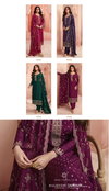 Kuleesh Swarnaa By Vinay Jacquard Embroidery Wedding Salwar Suit Wholesale Market